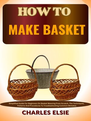 cover image of HOW TO MAKE BASKET